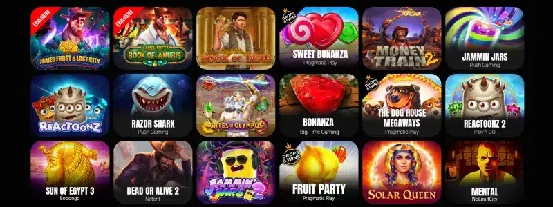 Velobet Casino Spiele